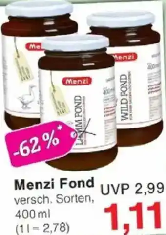 Jawoll Menzi Fond Angebot