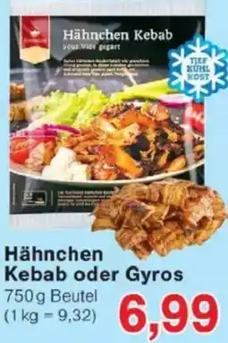 Jawoll Hähnchen Kebab oder Gyros Angebot