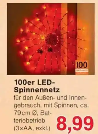 Jawoll 100er LED- Spinnennetz Angebot