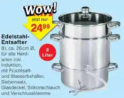 Jawoll Edelstahl- Entsafter Angebot