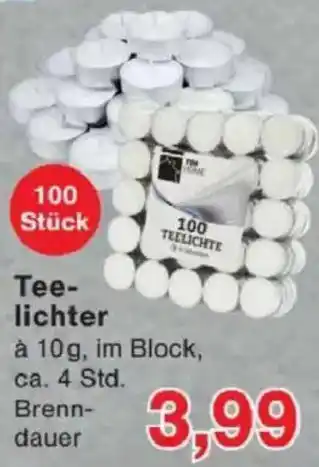 Jawoll Teelichter Angebot