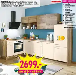 Möbel Boss NOBILIA Einbauküche Angebot