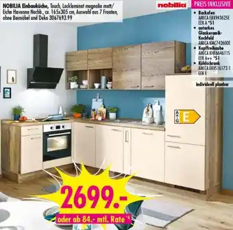 Möbel Boss NOBILIA Einbauküche Angebot