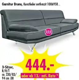 Möbel Boss Garnitur Bruno, 3-Sitzer Angebot