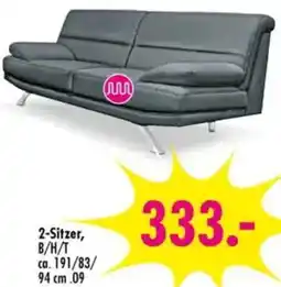 Möbel Boss Garnitur Bruno, 2-Sitzer Angebot