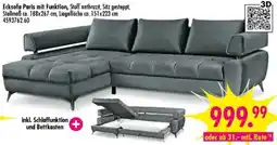 Möbel Boss Ecksofa Paris mit Funktion Angebot