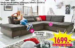 Möbel Boss Ecksofa Lance mit Funktion Angebot