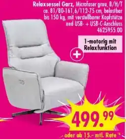 Möbel Boss Relaxsessel Garz Angebot