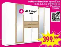 Möbel Boss Drehtürenschrank Diver Angebot
