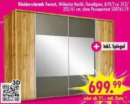 Möbel Boss Kleiderschrank Forest Angebot