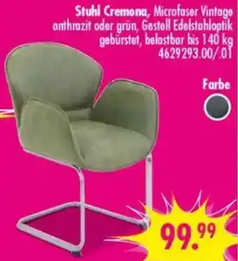 Möbel Boss Stuhl Cremona Angebot
