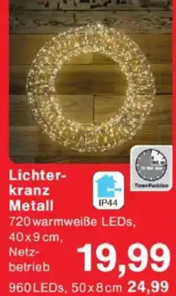 Jawoll Lichter- kranz Metall Angebot