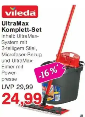 Jawoll vileda UltraMax Komplett-Set Angebot