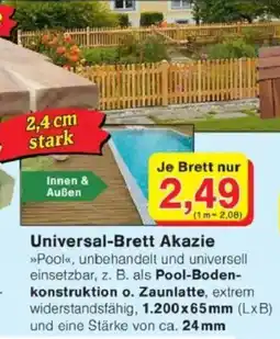 Jawoll Universal-Brett Akazie Angebot