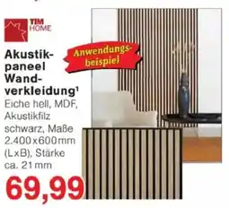 Jawoll TIM HOME Akustik- Anwendungs- paneel-Wand- verkleidung Angebot