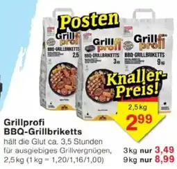 Jawoll Grillprofi BBQ-Grillbriketts Angebot