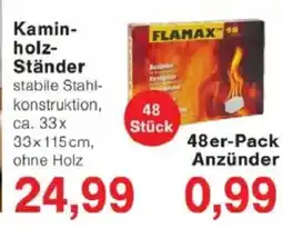 Jawoll Kamin- holz- Ständer FLAMAX Angebot