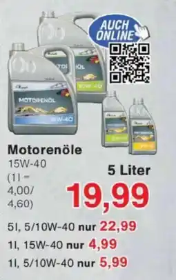 Jawoll Motorenöle Angebot