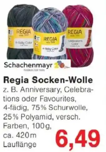 Jawoll Schachenmayr Regia Socken-Wolle Angebot
