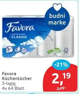 Budni Favora Küchentücher Angebot