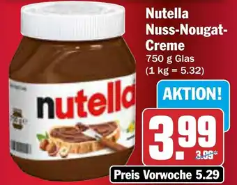 AEZ Nutella Nuss-Nougat- Creme Angebot