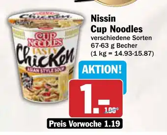 AEZ Nissin Cup Noodles Angebot