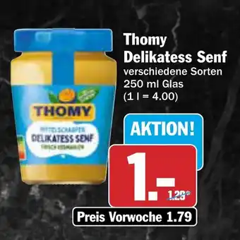 AEZ Thomy Delikatess Senf Angebot