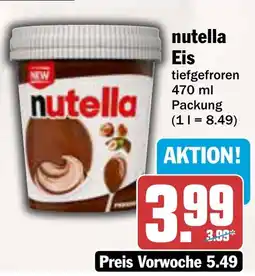 AEZ nutella Eis Angebot