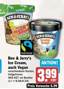 AEZ Ben & Jerry's Ice Cream, auch Vegan Angebot