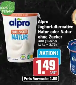 AEZ Alpro Joghurtalternative Natur oder Natur Angebot