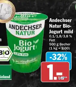 AEZ Andechser Natur Bio- Jogurt mild Angebot