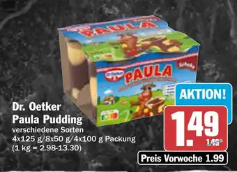 AEZ Dr. Oetker Paula Pudding Angebot