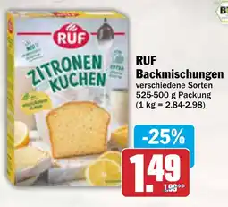 AEZ RUF Backmischungen Angebot