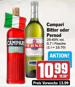 AEZ Campari Bitter oder Pernod Angebot