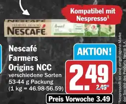 AEZ Nescafé Farmers Origins NCC Angebot