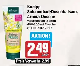 AEZ Kneipp Schaumbad/Duschbalsam, Aroma Dusche Angebot