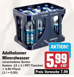 AEZ Adelholzener Mineralwasser Angebot