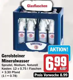 AEZ Gerolsteiner Mineralwasser Angebot