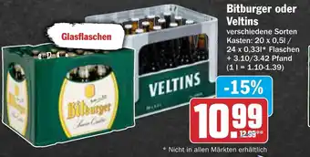 AEZ Bitburger oder Veltins Angebot