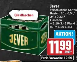 AEZ Jever verschiedene Sorten Angebot