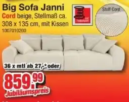 Möbelfundgrube Big Sofa Janni Angebot