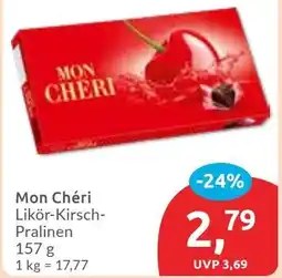 Budni Mon Chéri Likör-Kirsch- Pralinen Angebot