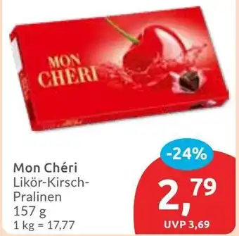 Budni Mon Chéri Likör-Kirsch- Pralinen Angebot