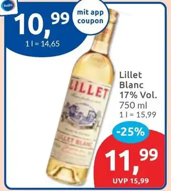 Budni Lillet Blanc Angebot