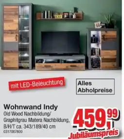 Möbelfundgrube Wohnwand Indy Angebot