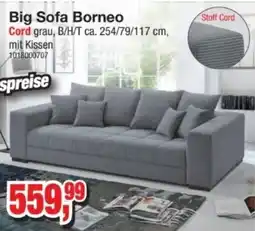 Möbelfundgrube Big Sofa Borneo Angebot
