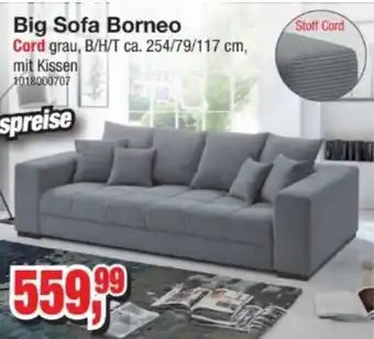 Möbelfundgrube Big Sofa Borneo Angebot