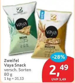 Budni Zweifel Vaya Snack Angebot