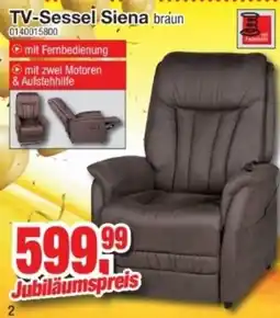Möbelfundgrube TV-Sessel Siena braun Angebot