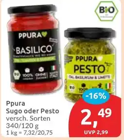 Budni Ppura Sugo oder Pesto Angebot